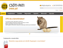 Tablet Screenshot of csotipati.hu